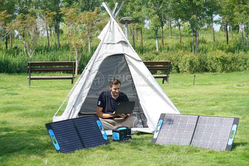 Travel Light, Charge Right: Lightweight Foldable Solar Panels