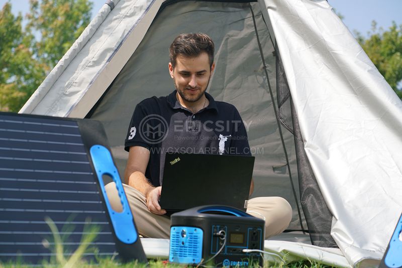 Eco-friendly Camping: Portable 100w Flexible Solar Panel Kits