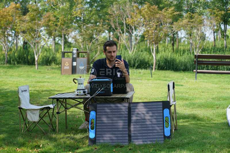 Green Energy For On-the-go: 40w Portable Solar Panels In Action