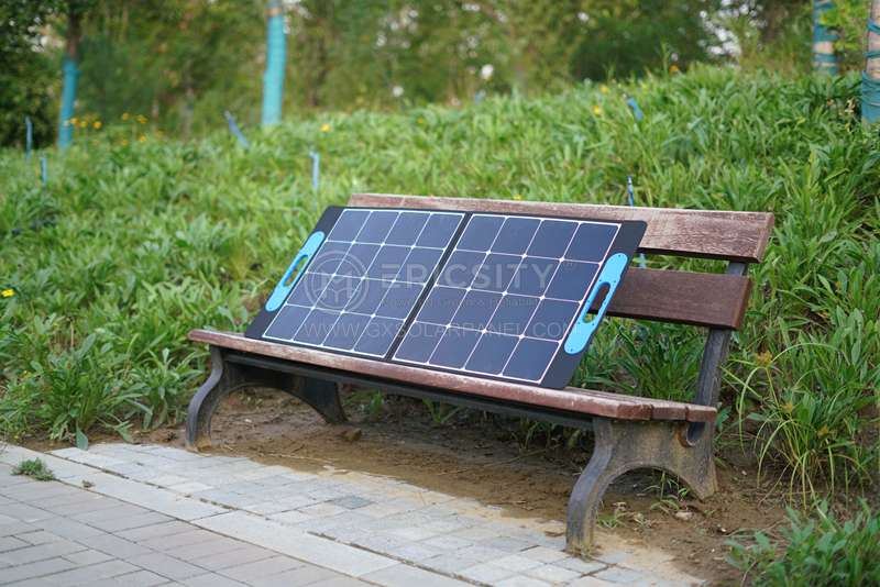 Charge Up With The Sun: 300 Watt Folding Solar Panels In Action