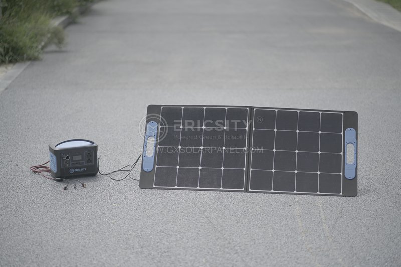 Fold Out Solar Power Bank