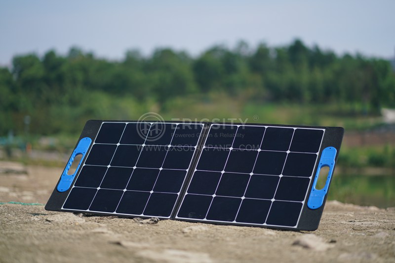 Efficient Charging With A 9 Watt Foldable Solar Panel