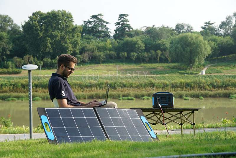 Green Energy For On-the-go: 120w Solar Panel Portable In Action